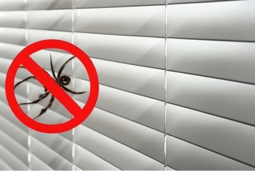  spiders in blinds